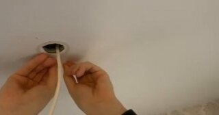 Установка люстры в Сестрорецке в октябре